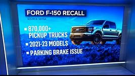 Ford recalls popular F-150