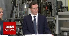 George Osborne defends Treasury's gloomy EU exit forecast - BBC News