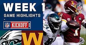 Eagles vs. Washington Football Team Week 1 Highlights | NFL 2020