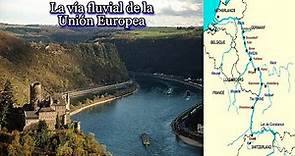Rio Rin, el poderoso río de Europa (atravesando la frontera de Francia a Alemania)