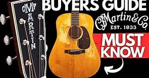 Martin Guitar BUYERS GUIDE (Every Model Explained)