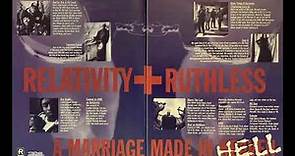 Early to Mid 1994 RUTHLESS RECORDS / RELATIVITY Advertisement EAZY-E Bone Thugs-N-Harmony KOKANE NWA