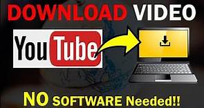 how to download any YouTube video (2024 - 100% Legal)