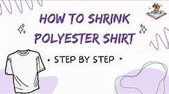 How To Shrink Polyester - 3 Safe Methods