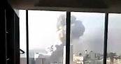室内拍摄黎巴嫩首都大爆炸，屋内一片狼藉