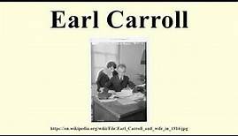 Earl Carroll
