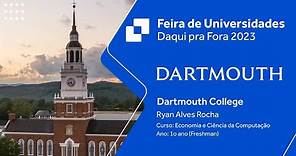 Feira de Universidades 2023 | Dartmouth College