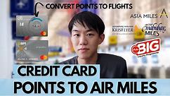 Credit Card Airmiles | Converting your points to Air Miles