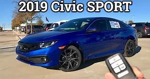REFRESHED: 2019 Honda Civic Sport Review & Drive