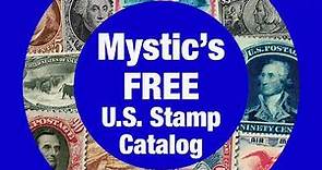 Walkthrough of Mystic's U S Stamp Catalog