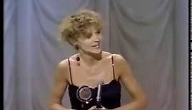 Joan Allen wins 1988 Tony Award for Best Actress in a Play