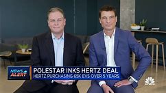 Watch CNBC's full interview with Hertz CEO Stephen Scherr and Polestar CEO Thomas Ingenlath
