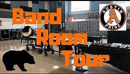 Austin High School New Band Room Tour (2018)