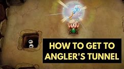 How to Get to Angler's Tunnel(Fourth Dungeon) - Legend of Zelda Link's Awakening Level 4 Guide