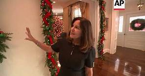 Karen Pence shows off VP residence decorations