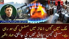 Country's gas reserves are steadily declining, can't supply cheap gas anymore, Hammad Azhar