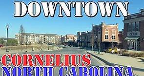 Cornelius - North Carolina - 4K Downtown Drive