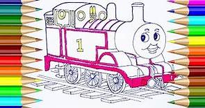 Dibujos para colorear Thomas & Friends | Cómo dibujar Thomas & Friends | Colorear páginas para niños