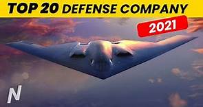TOP 20 Defense Companies in the World | 2021 Listing | Largest Defense Contractors