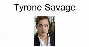 Tyrone Savage