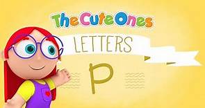Letter P - LETTERS - The Cute Ones - Activities