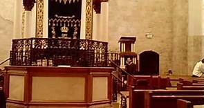 Inside of synagogue