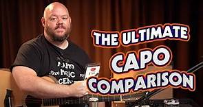 The Ultimate Capo Comparison | 8 Different Capos on Electric and Acoustic!