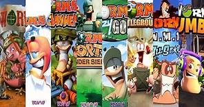 The Evolution of Worms Games (1995 2020)