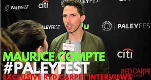 Maurice Compte interviewed at PaleyFest Fall Preview for From Dusk Till Dawn #PaleyFest