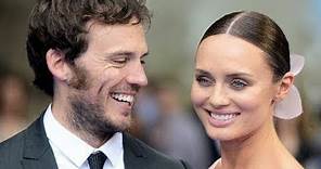 Sam Claflin & Laura Haddock. Family (his parents, brothers, wife)
