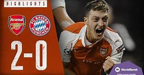 Arsenal 2-0 Bayern Munich | Arsenal Classics | Champions League highlights | 2015