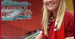 Amalie Thestrup's first interview as a Red 🔴