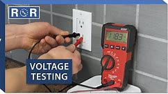 How to Test Voltage in a Receptacle | Repair and Replace