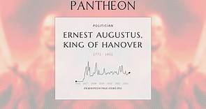 Ernest Augustus, King of Hanover Biography - King of Hanover from 1837 to 1851