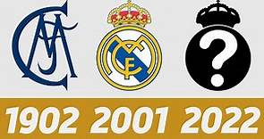La Evolución del Logo del Real Madrid | Todos los escudos de fútbol del Real Madrid de la historia