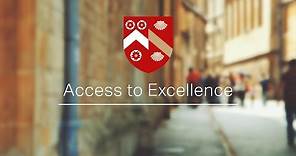 Wadham College - Access to Excellence