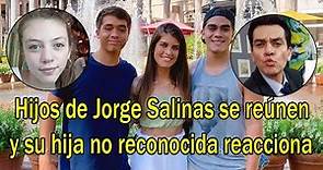 Hijos de Jorge Salinas se reúnen y su hija no reconocida reacciona