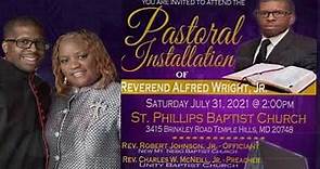 Pastoral Installation Service 7/31/21