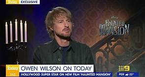 Owen Wilson exclusive interview with Today!