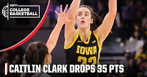 HIGHLIGHTS as Caitlin Clark becomes the 2nd all-time leader in NCAAW points scored 👀