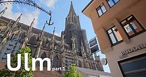 Ulm, Germany - Virtual Walk, 4K 60 fps