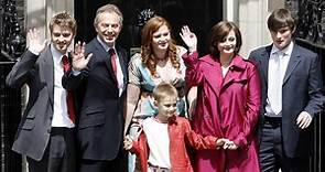 Former PM Tony Blair celebrates arrival of grandson