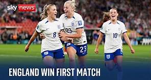 Women's World Cup: England secure 1-0 win over Haiti in their first match