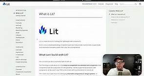 What Is Lit? - A Web Component Based Framework