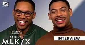 MLK/X: Kelvin Harrison Jr. & Aaron Pierre on the privilege & honor of this intimate, powerful show