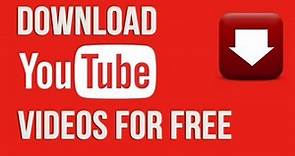 how to download HD videos from YouTube for free