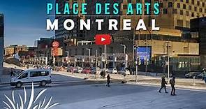 Visiting Place des Arts in Downtown Montreal, Quebec, Canada! Montreal 2020