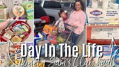 SAM'S CLUB SHOP WITH ME + HAUL, TARGET SHOPPING HAUL: DAY IN THE LIFE // SPEND THE DAY WITH ME VLOG