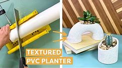 Easy DIY Planter From PVC Pipes! | DIY Planter Ideas