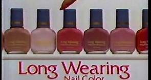 Maybelline Nail Polish commercial 1985
